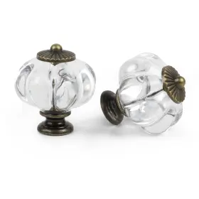 Lucky Monet 740196831179 10pcs Acrylic Cabinet Knobs Pulls Handle For Closet Drawers Clear 1.3x1.2 Inch