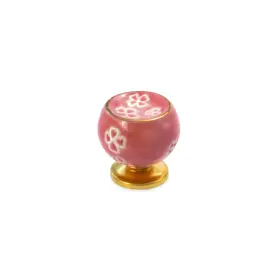 Mascot Hardware 191535007753 Tropical Leaves 1.6in Ceramic Cabinet Knobs