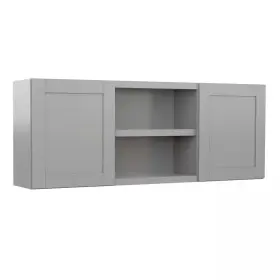 Mills Pride 445036627655 Richmond Vesuvius Gray Plywood Shaker Stock Ready To Assemble Wall Kitchen Cabin