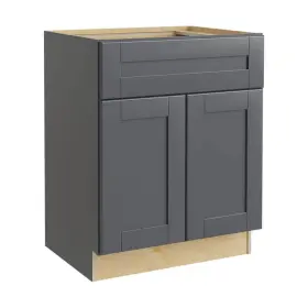 Sb30-rvo Mills Pride Base Kitchen Cabinet 36 Inch W X 24 D 34.5 H Plywood Venetian Onyx