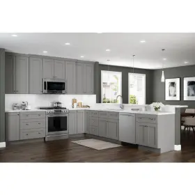 W1536-rvg Mills Pride Wall Kitchen Cabinet 15 Inch X 12 36 Finished Interior Plywood Gray #2