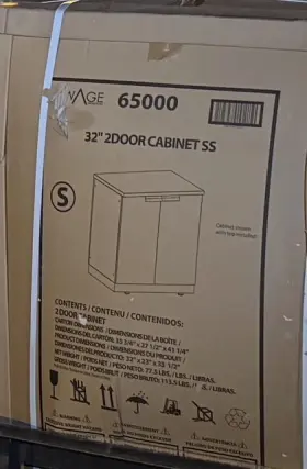 65003 New Age Products 65000 65002 Outdoor Kitchen Cabinets Nib