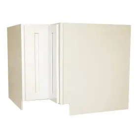 Swxls3612 Plywell Ready To Assemble 36 Inch X34.5 X24 Shaker Base Lazy Susan Cabinet In White #2