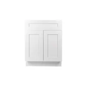 Swxsb27-cy Plywell Kitchen Cabinets 27 Inch Wx34.5 Hx24 D Soft Close Doors Plywood Painted White