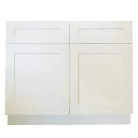 Swxsb33-cy Plywell Ready To Assemble Kitchen Cabinets 33 Inch W Painted Plywood 2-doors In White