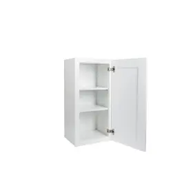 Swxw1236 Plywell Ready To Assemble Kitchen Cabinet 12 Inch Wx36 H Maple Door With 2-shelf White #2