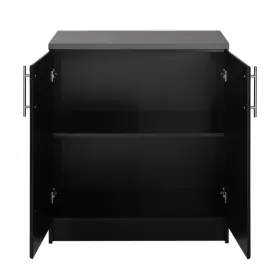 Beb-3216 Prepac Elite Home Storage Black Base Cabinet With Melamine Countertop #3