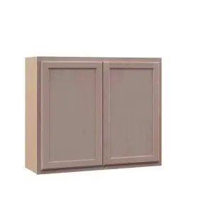 Kw3630-ufdf Private Brand Unbranded 36 Inch W X 12 D 30 H Assembled Wall Kitchen Cabinet In Unfinished With