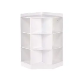 02-144 Riverridge Home 37.31 Inch H X 31.62- W 22.43- D White Mdf Kids Corner Playroom Cabinet