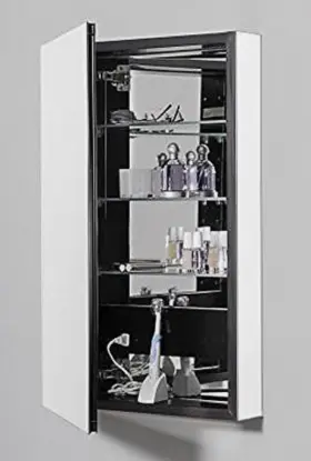Robern 723085059281 Plm2440gle Polished Edge Classic Gray Interior Electric Left Hinge Pl