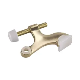 Rok 600346735682 Pack Of 10 Hardware Heavy Duty Hinge Pin Door Stop Brass Finish