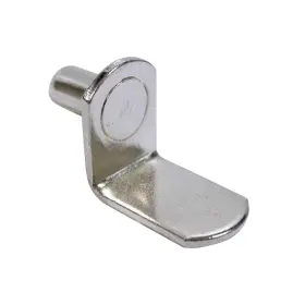 Rok 600346737389 Hardware 0.25 Inch L-shaped Shelf Support Nickel Pack Finish #2
