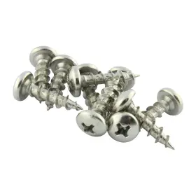 Rok 600346737532 Hardware Nickel Metal Coarse Deep Thread Phillips Pan Finish #2