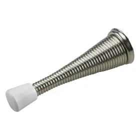 Rok 600346738201 2 Pack Hardware 3 Inch Flexi Spring Heavy Duty Door Stop Grey #2