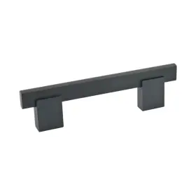 Rok 600346744431 Black Metal 13-7/8-inch Bridge Style Pull Handle #2