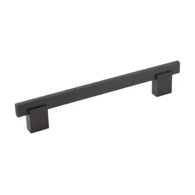 Rok 600346744479 Bridge-style Black Metal Pull Handle