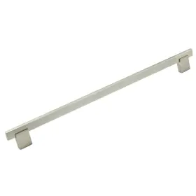 Rok 600346744721 Nickel Finish Metal 11-3/8-inch Bridge Style Pull Handle