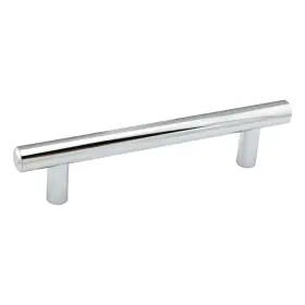Rok 600346745032 Hardware Chrome-finish Solid Metal Euro Pull Handle Chrome Finish #2