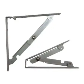 Rok 600346745292 Hardware Grey Metal 12 X Medium-duty Folding Shelf