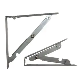 Rok 600346745308 Hardware Grey Enamel And Metal 16-inch X Silver Finish