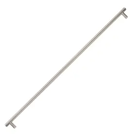 Rok 614405017756 5 Pack Euro Style Metal Pull 22-1/8 Inch Centers Brushed Nickel Finish #3