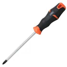 Rok 856791005515 Hardware Chrome Shaft With Orange Handle Pozi #2 8ft X 11ft