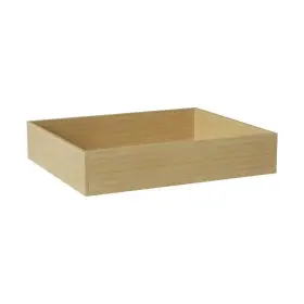 Sinber 705353388736 17 Inch W X 20.4 D 3.3 H In Wood Color Rollout Drawer For Kitchen Cabin