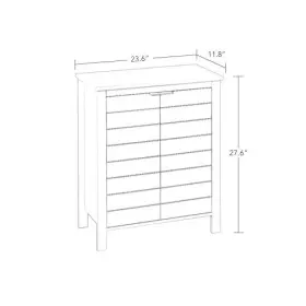 06-121 Sourcing Solutions Inc. Gray Madison Two-door Floor Cabinet Size Grey #3
