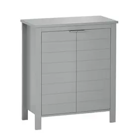 06-121 Sourcing Solutions Inc. Gray Madison Two-door Floor Cabinet Size Grey