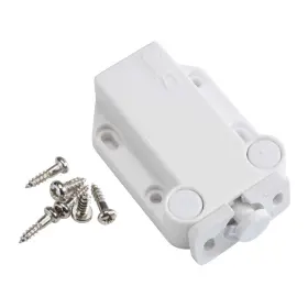 Sugatsune 600346736788 Lamp Non-magnetic Touch Latch Safe Push White Finish #2