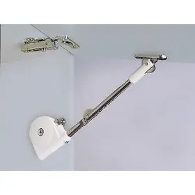 Sugatsune 600346736924 Lapcon 90 Degree Soft-down Lid Flap Stay White