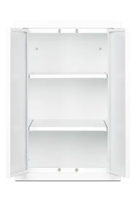 Cab1218tallwh Summit Cab1218tall 12 Inch W X 18 H Double Door Base Cabinet - White #3