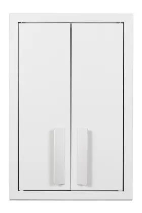 Cab1218tallwh Summit Cab1218tall 12 Inch W X 18 H Double Door Base Cabinet - White