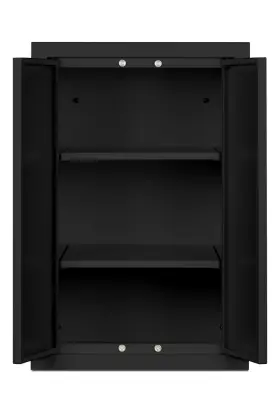 Cab12tallblk Summit Cab12tall 12 Inch W X 18 H Double Door Base Cabinet - Black #3