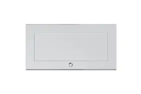 Summit Cabwh2018 Fully Assembled 24 Inch W X 18 H Wall Cabinet In White Shaker Style With Lift-up