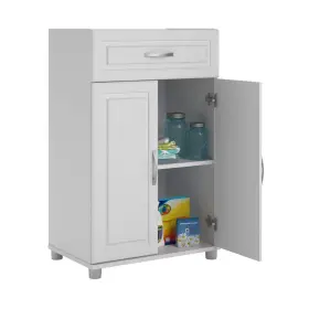 Hd00943 Systembuild Evolution Garage Cabinet 15.37 Inch X23.43 X38.25 Wood Freestanding White #3