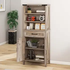 Taus 197839680456 58 Inch Storage Cabinet Bathroom Large Floor With Adjustable Shelf Taus 197839680456 58 Inch Storage Cabinet Bathroom Large Floor With Adjustable Shelf