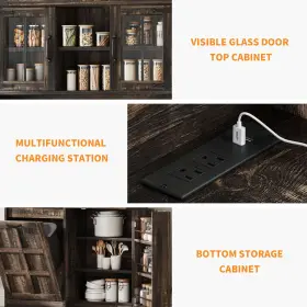 Beyshcp9u4 Taus Tilt-out Trash Storage Cabinet Tall Kitchen Pantry 10 Gallon Without Utlet #3