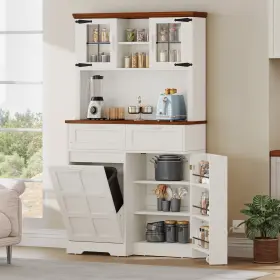 Beyshmqc5p Taus Kitchen Cabinet Tilt-out Trash Can Storage Without Utlet Adjustable Shelves #2