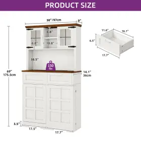 Beyshmqc5p Taus Kitchen Cabinet Tilt-out Trash Can Storage Without Utlet Adjustable Shelves #3