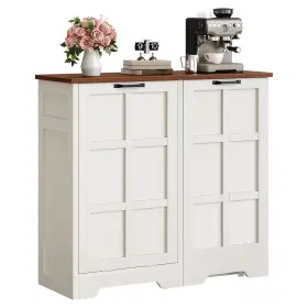 Beyshz6bwe Taus Tilt Out Trash Cabinet 13 Gallon Can Kitchen Island With Outlet