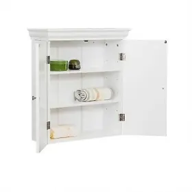 82144490 Teamson Home Broadway Two Door Wall Cabinet With Contemporary Style Doors #2