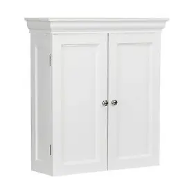 82144490 Teamson Home Broadway Two Door Wall Cabinet With Contemporary Style Doors