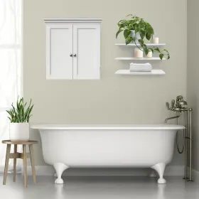 Elg-674 Teamson Home Stratford Removable Two-door Wall Cabinet White #2