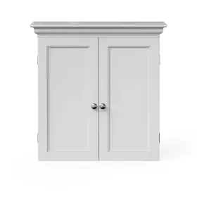 Elg-674 Teamson Home Stratford Removable Two-door Wall Cabinet White