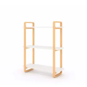 Aybszhd2724 Tileon Pantry Organizers Wall Mounted Open Shelf 3-tiers With Solid Wood Frame