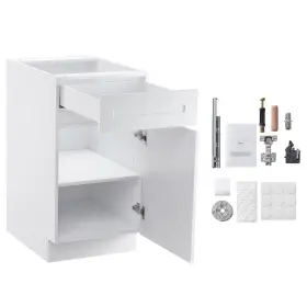 Uimoso Cjdjcjdj1c1miliod Shaker Base Cabinet 18 Inch W X 24 D 34.5 H Ready To Assemble With Drawer