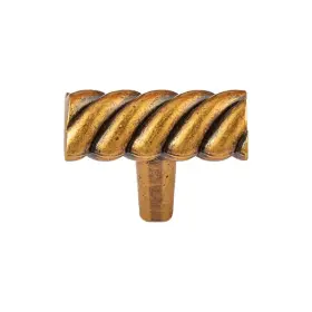 Utopia Alley 758277909082 Naples Cabinet Ring Metal Drawer Pull Antique European Brass Knob