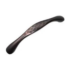 Utopia Alley 815011027751 Diamond Cabinet Pull 5.1 Inch Center To Bronze Finish