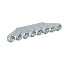 Utopia Alley 815011027959 Gleam 8 Crystal Cabinet Pull 1.3 Inch Polished Chrome #2